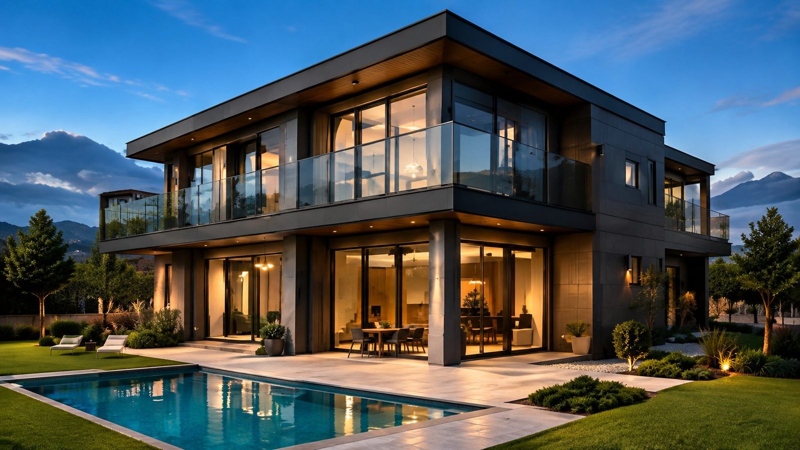 Vivienda moderna de lujo con piscina - Grupo Cahos